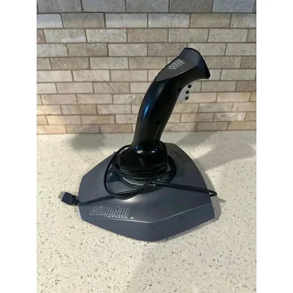 Logitech Wingman Attack 2 Joystick Controller For PC Flight Simulator‎ USB bj